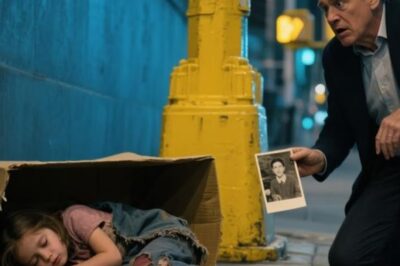 “Une fille pauvre dort dans une boîte en carton dans la rue – Ce que le milliardaire découvre ensuite le laisse sans voix !”