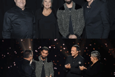 Exclusif – Kendji Girac, son père Paul Maille et Ginette Reno, Nikos Aliagas – Surprises – Enregistrement de l’émission “La Chanson secrète 4”