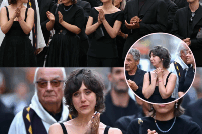 Dernier adieu à Thierry Ardisson : sa fille Manon s’effondre en larmes devant le cercueil — Audrey Crespo-Mara bouleversée, un moment d’une intensité déchirante qui glace l’assemblée.