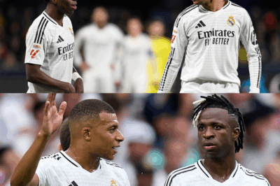“Mbappé au Real Madrid : Vinicius Jr. prêt à entrer en guerre contre ses coéquipiers pour défendre son statut de star, alors que des tensions sur son contrat éclatent !”