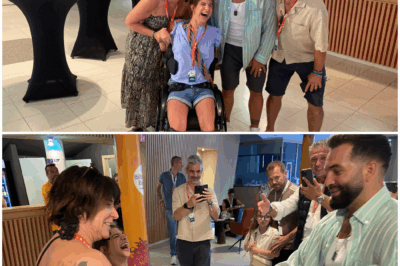 Un beau moment dans les coulisses du Baudet’stival : Des étoiles dans les yeux de Betty grâce à Kendji (vidéo et photos) |DD