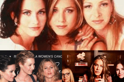 Personne ne s’y attendait, et pourtant : Jennifer Aniston, Courteney Cox et Lisa Kudrow ont été vues ensemble dans une réunion aussi rare que bouleversante. Derrière les sourires captés par les caméras, un message profond et peut-être même une annonce secrète se cacherait. Que prépare réellement le trio culte de Friends ? Rumeurs, émotions et symboles cachés alimentent déjà tous les débats en ligne — cliquez sur le lien pour tout découvrir.