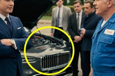 A confiança do diretor destruída em cinco minutos: como o faxineiro consertou o carro mais rápido do que qualquer um imaginava ser possível!