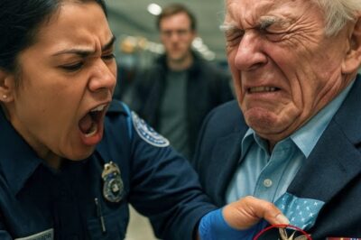 Escândalo no Aeroporto de Veteranos: TSA Chama Medalha de Honra de ‘Farsa’ — Coronel Entra em Ação e Faz Todos Ficar de Pé!