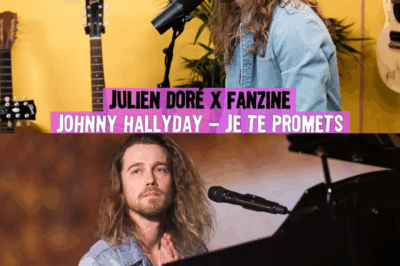 🎶🖊️🌟 Julien Doré a écrit cette chanson pour Johnny Hallyday… et peu le savent !