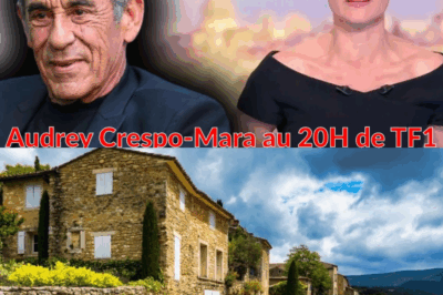 💔 L’adieu bouleversant d’Audrey Crespo-Mara : elle quitte tout pour un refuge secret en Provence après la mort de son mari 😢🏡     Son dernier journal télévisé a laissé des millions de téléspectateurs sans voix. Audrey Crespo-Mara a fait ses adieux à TF1 pour se retirer dans un lieu symbolique, loin des caméras. Un refuge provençal acquis avec son mari, Thierry Ardisson, qui est le dernier lien avec l’homme qu’elle a éperdument aimé.  [Lire la suite…]