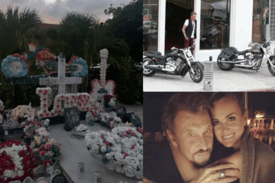 Joy Hallyday se recueille sur la tombe de son père Johnny à Saint-Barth : un émouvant cliché dévoilé