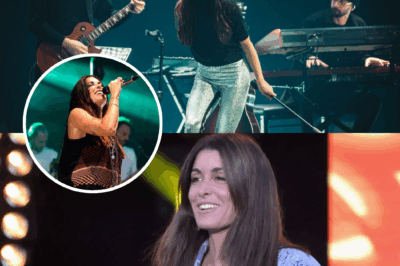 Soirée musicale à Reims : l’effondrement spectaculaire de Jenifer sur scène déclenche la panique, fige le public, bouleverse son concert entier et provoque une tempête de polémiques médiatiques inattendues