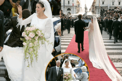 Clotilde Courau : le subterfuge incroyable de sa robe de mariée Valentino que même les invités royaux n’ont pas décelé