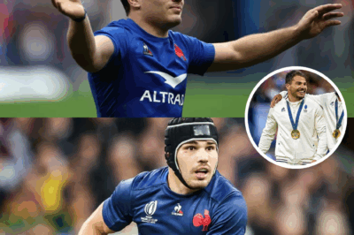 Antoine Dupont explose aux JO 2024 : le capitaine des Bleus électrise Paris, entre gloire, records et émotions, devenant une légende vivante sous les yeux médusés du monde entier