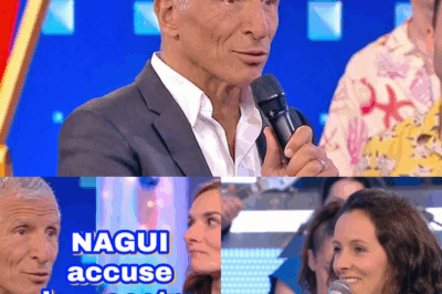 Explosion de tension en plein plateau : alors que personne ne s’y attendait, Nagui, habituellement maître de l’humour et de la légèreté, a surpris tout le public et les téléspectateurs en lançant une accusation directe contre la maestro Morgane, déclenchant un moment de silence glacé suivi d’un mélange de rires nerveux et de regards choqués — mais que contenait exactement ce mystérieux message qu’il lui a adressé, et qui a pu, selon certains, être pris comme un reproche ou même un avertissement voilé ? Les coulisses bruissent de rumeurs… cliquez vite pour découvrir toute la vérité et les réactions en chaîne !