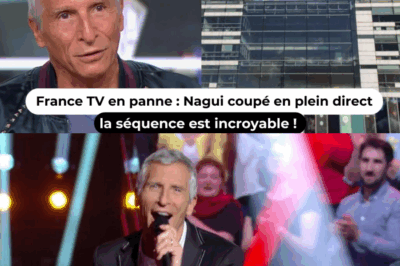  Télévision en état de choc : France TV victime d’une panne géante qui interrompt brutalement le direct de Nagui, l’animateur chouchou des téléspectateurs, une scène aussi déroutante qu’impressionnante où le son disparaît soudainement, laissant un silence glacial et des regards incrédules, un incident qui sème la panique en régie et provoque une avalanche de réactions sur les réseaux sociaux, certains y voyant un bug banal, d’autres une humiliation nationale, mais tous reconnaissent que ce moment restera gravé comme l’un des plus fous de la télévision française — cliquez sur le lien pour en savoir plus