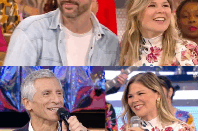 Explosion de rires et suspense — « Ça va être génial » : Nagui taquine vivement le mari de la Maestro Virginie, enfin sur le plateau de N’oubliez pas les paroles. Pourquoi cette apparition tant attendue fait-elle déjà le buzz ? Une tension amicale mêlée de secrets non dits, des regards échangés et des anecdotes croustillantes… Que cache vraiment cette visite surprise ? Entre complicité et mystère, le public retient son souffle. Découvrez les coulisses de ce moment unique — préparez-vous à être surpris par ce qui va suivre sur le plateau.