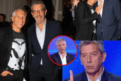 💥 Tension au sommet – Après la pique sur la “pâte à tartiner du PAF”, Nagui et Michel Cymes contraints de se retrouver face à face lors du gala “Enfance Majuscule”… simples sourires de façade ou véritable tempête sous les projecteurs ? Les regards échangés, les mots murmurés et les gestes furtifs racontent une toute autre histoire — et les révélations qui suivent pourraient bouleverser l’image que vous avez de ces deux icônes de la télévision.
