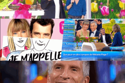 Surprise et émotion sur le plateau des 12 Coups de Midi : Mélanie Page fait une apparition inattendue pour rendre visite à Jean-Luc Reichmann — révélations inédites sur son mari Nagui, un rôle clé dans la carrière de l’animateur, et des confidences qui bouleversent l’émission. Quel secret se cache derrière cette complicité ? Une soirée chargée d’anecdotes et d’émotions à ne surtout pas manquer, découvrez tout ce qui s’est passé en coulisses !