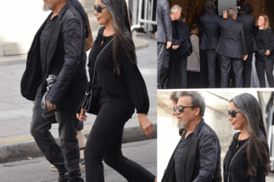Florent Pagny, accompagné de sa femme Azucena, brise le silence et rend un dernier hommage à l’Homme en noir. Découvrez comment le couple a affronté cette épreuve et ce que cette apparition signifie pour lui !