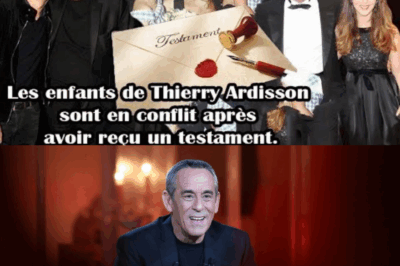 ⚡ Tragédie chez Thierry Ardisson : Après des années de silence, la lecture secrète de son testament dévoile de vieux conflits familiaux ! Le mystère qui entourait son testament éclate enfin, et les révélations sur les tensions cachées depuis des années secouent la famille du célèbre animateur.