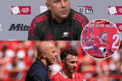 ⚽ « Pas de mauvaises intentions » : Arne Slot calme le jeu après l’hommage perturbé à Diogo Jota et Andre Silva, dédramatisant l’incident ! Le manager de Liverpool réagit après l’incident, assurant que rien de malveillant n’était en jeu, mais que l’émotion était trop forte.
