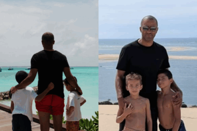 Rien n’est trop beau pour Tony Parker et ses 2 fils ! Images de leurs vacances dans une destination de rêve et c’est magnifique