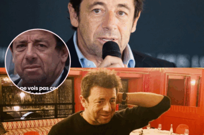 “Mystère et scandale : À peine inauguré, le restaurant de Patrick Bruel croule sous les plaintes – plats trop salés, service interminable et cafards signalés. Mais derrière ce fiasco apparent, certains se demandent : simple malchance ou véritable vengeance orchestrée pour nuire au chanteur ?”