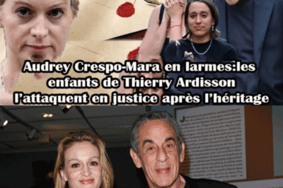 Héritage empoisonné : pourquoi les enfants de Thierry Ardisson traînent-ils Audrey Crespo-Mara en justice ? Une guerre familiale qui vire au scandale !