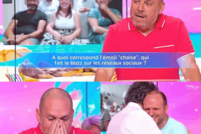 Émotion et mystère – Lors d’un moment de tension sur “Les 12 Coups de Midi”, Jean-Luc Reichmann serre dans ses bras un candidat éliminé, les yeux embués, mais une phrase murmurée hors micro intrigue toute l’équipe : hasard ou message caché ? Découvrez les détails inédits qui changent tout…