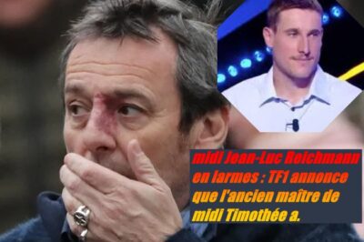 💔 ALERTE ÉMOTION ! Jean-Luc Reichmann, en larmes sur TF1… L’animateur a dû annoncer une terrible nouvelle concernant Timothée, l’un des Maîtres de midi les plus aimés. 😢 Le destin tragique de ce jeune homme a bouleversé tout le monde. Préparez-vous à une lecture poignante. L’article complet en commentaire vous révélera les détails de ce drame. 👇