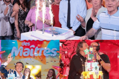 Ce jour-là, Jean-Luc Reichmann n’était plus l’animateur, mais l’homme qu’il est vraiment. Sur le plateau des “12 Coups de midi”, ses proches et ses équipes lui ont réservé une fête surprise pour son anniversaire. Face aux applaudissements, aux hommages et aux clins d’œil préparés en secret, il n’a pas pu cacher son émotion. Derrière son sourire, on a vu un homme bouleversé, surpris et profondément touché par cet élan d’amour. Un anniversaire pas comme les autres, devenu un moment culte de la télévision française. Ne manquez pas les détails de cette surprise mémorable en commentaire !