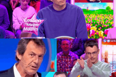 Drame en direct – Les 12 coups de midi : Emilien en pleine panique déclenche une réaction inattendue, Jean-Luc Reichmann semble devenir soudainement sourd sur le plateau, laissant candidats, public et téléspectateurs sous le choc… Accident, stress ou événement paranormal ? Ce moment inédit bouleverse l’émission, et personne ne sait exactement ce qui s’est passé. Les révélations de cet épisode pourraient changer à jamais la perception que les Français ont de leur animateur préféré. Préparez-vous à être stupéfaits — découvrez les détails incroyables juste après.