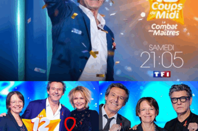 Tragédie, espoir et rebondissement inattendu – Jean-Luc Reichmann transforme le plateau des 12 Coups de Midi en un combat bouleversant contre le VIH, révélations intimes et geste imprévu qui émeut toute la France – ce moment que personne n’oubliera jamais…