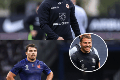 Antoine Dupont, idole du rugby français, piégé dans un triangle amoureux explosif mêlant trahisons, confidences chuchotées et révélations inattendues qui pourraient bouleverser sa carrière et son image publique