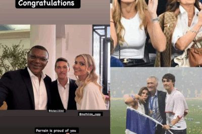 “Ton parrain est fier de toi” : Au mariage de Dylan, le fils de Didier Deschamps, un homme bien connu qui occupe une place spéciale dans la famille