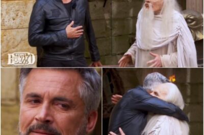 Olivier Minne très ému par le discours du Père Fouras pour sa dernière dans #FortBoyard: “Le Fort perd un animateur emblématique, mais ce que nous, nous perdons, c’est un être remarquable, un être très cher. Je vous dis merci.”