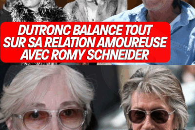 Jacques Dutronc balance tout sur son histoire d’amour avec Romy Schneider