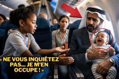 BÉBÉ Du MILLIONNAIRE Arabe Pleurait En Avion – Jusqu’À Ce Que FILLE Noire Fasse L’IMPENSABLE!
