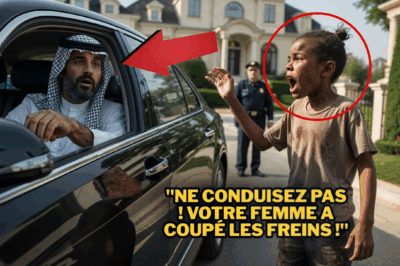 “N’ALLEZ PAS! VOTRE FEMME A COUPÉ LES FREINS!” – Dit la fille noire SDF au millionnaire arabe…