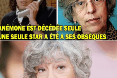Anémone est morte seule et isolée de tous. Une seule célébrité s’était rendue a ses obsèques