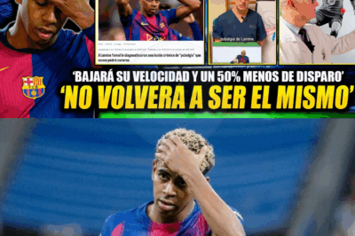 Lamine Yamal souffre d’une blessure chronique. Ce métis anglais et, selon les experts, ne sera plus jamais le même !