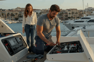 Un mécanicien pauvre répare un yacht — sans imaginer que la PDG millionnaire change sa vie.