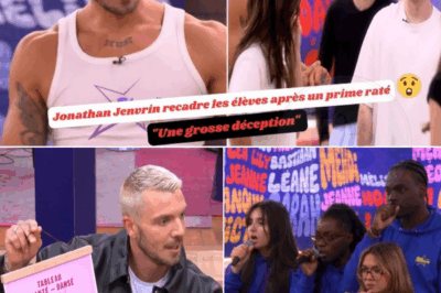 Star Academy 2025 : Jonathan Jenvrin explose face aux élèves – “Vous n’avez pas envie de bosser !”
