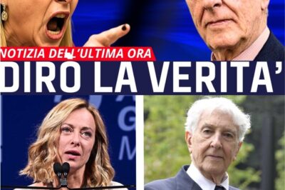 Giorgia Meloni FURIOSA dopo l’offesa di Augias: la Premier LO ASFALTA in diretta!