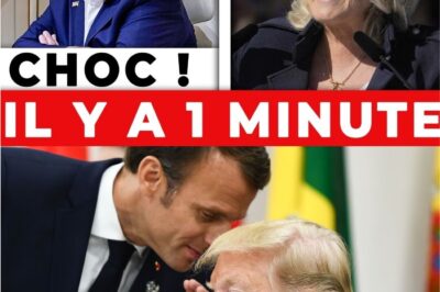 Trump dit NON à Macron — Ce qui se passe ensuite est incroyable !