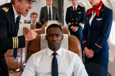 « La première classe n’est pas pour les Noirs » — Un PDG noir a été méprisé par le pilote, et lorsque l’avion a atterri, il a fait quelque chose qui a choqué tout l’équipage…