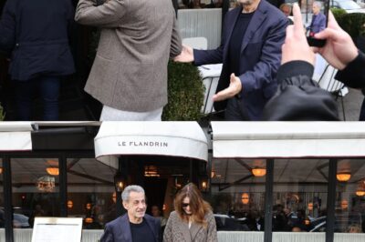 Après l’enfer, Nicolas Sarkozy réapparait méconnaissable : premier déjeuner hors de prix à Paris avec Carla Bruni