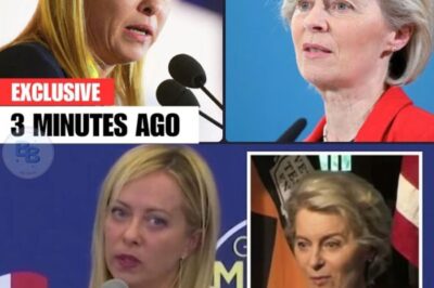 Le Veto qui Fait Trembler l’Europe : Comment Giorgia Meloni a Sidéré Von der Leyen et Menace de Paralyser l’Union avec une « Bombe Budgétaire »