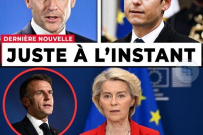Corruption au Sommet : Le Silence Assourdissant d’Ursula von der Leyen Face aux Preuves de Trahison et l’Explosion de la Dette Française