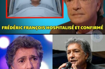 Frédéric François hospitalisé : des aveux choquants sur son état de santé de plus en plus grave