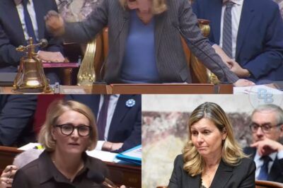 Braun Pivet s’énerve la ministre se ridiculise incapable lire sa feuille