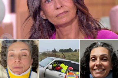 La comédienne Adeline Blondieau victime d’un impressionnant accident de la route et transportée d’urgence à l’hôpital