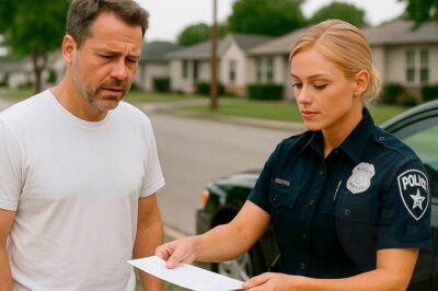 L’agente de police était en train de me verbaliser quand elle a dit : « Si vous n’étiez pas mariée, j’ajouterais mon numéro. »